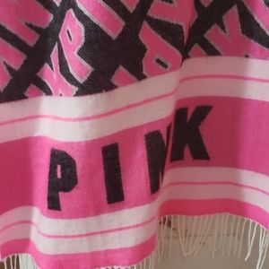 Victorias secret pink scarf